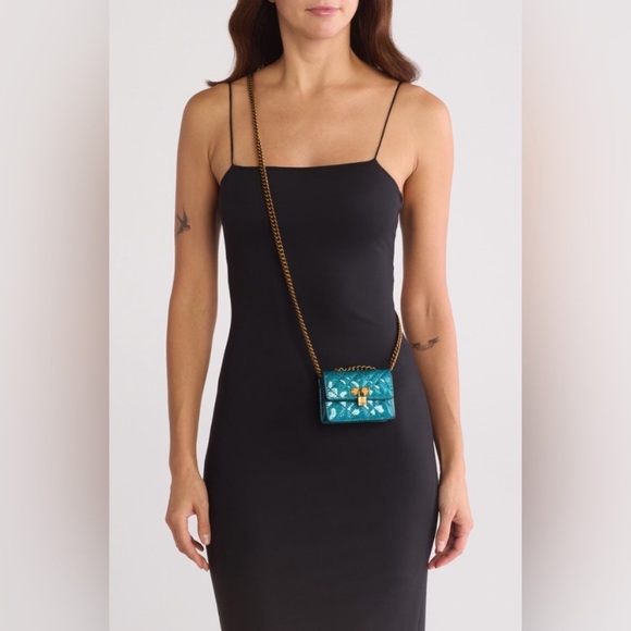 Kurt Geiger Micro Brixton Crossbody Bag TEAL Glitter
Kurt Geiger London NWT🦄 - Picture 12 of 12